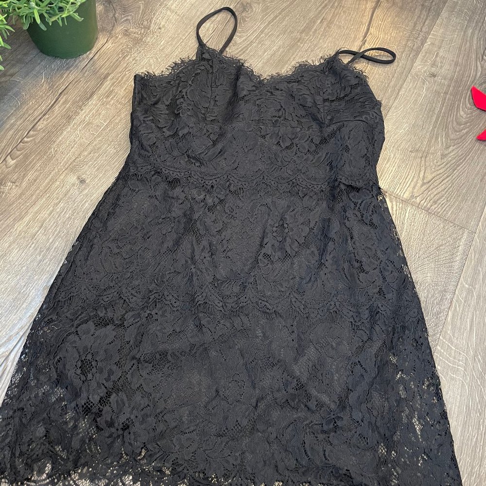 Black Lace Dress